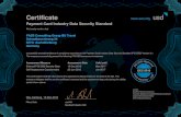Certificate - pass-consulting.com · Certificate Payment Card Industry Data Security Standard ... PASS Consulting Group BU Travel Schwalbenrainweg 24 63741 Aschaffenburg Germany Assessment