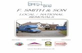 F. SMITH & SON · Local/National Removals Brochure Version 7 Last Updated 22/06/2016 Moving Home with F. Smith & Son At F. Smith & Son we strive to take all the hassle out of moving