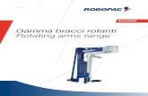 Gamma bracci rotanti Rotating arms range - Wrapping Machines€¦ · world leader in wrapping technology with stretch film, with over 10,000 machine/year, 90% of which exported to