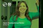 Nacro Housing Annual Review 2015/16€¦ · Nacro Housing Annual Review 2015/16 Key facts and ﬁgures The people we house include: 40% Young people aged 16-24 20% Single homeless