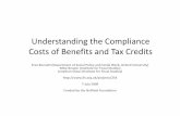 Understanding the Compliance Costs of and Tax · • DWP investigating burdens (claiming JSA) • Measuring quality ... • Government departments use surveys to estimate customer