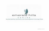 Sustainability Summary and Development Concept Plan€¦ · Emerald Drive via Highway 16/ Yellowhead Trail and connect to Sherwood Drive and Clover Bar Road. Primary access to Emerald