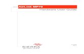 AirLink MP70 Hardware User Guide...AirLink MP70 Hardware User Guide Rev 4 Dec.16 2 4119008 Important Notice Due to the nature of wireless communications, transmission and reception