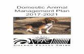 Domestic Animal Management Plan 2017-2021 · 2019-07-28 · Golden Plains Shire Domestic Animal Management Plan 2017-2021 5 Introduction Domestic Animal Animals Act (1994) Under the