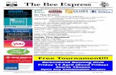The Bee Express - Birkenhead Bowling Club Bee... · 3/29/2017  · Super Rugby* - 5.15pm Blues v Force, 7.35pm Chiefs v Bulls NRL* - 5pm Sharks v Knights, 7.30pm Raiders v Eels Sunday