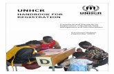 1 Registration Handbook - CoverUNHCR HANDBOOK FOR REGISTRATION Procedures and Standards for Registration, Population Data Management and Documentation Provisional Release (September