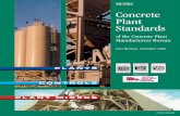 Concrete Plant Standards - cpmb.org · 01/09/1996  · of manufactur ers directly involved in the design, manufactur e and sale of contr ols for concr ete batching plants. The CSMD