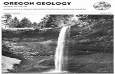 Ore Bin / Oregon Geology magazine / journal · of addu .. to OREGON GEOLOGY, 1069 State Office Building, Portland, OR 97201. Send news, noticea, meeting announcements, articles for