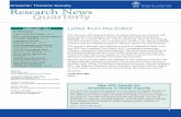 American Thoracic Society Research News Q uarterly€¦ · M.D. The February Research News Quarterly concludes with an update on 2014 health research and services funding. We hope