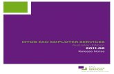 MYOB EXO EMPLOYER SERVICES · MYOB EXO EMPLOYER SERVICES Australian Edition . 2011.02 . Release Notes . MYOB ENTERPRISE SOLUTIONS . EXO . EMPLOYER SERVICES . Important Notices . This