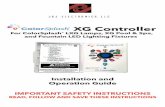 XG Controller · LXG Series Pool and Spa lamps, XG Series Pool and Spa Fixtures, and Fountain Light Fixtures. It is easy to select a lighting feature, just press any one of the pre-programmed