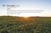 Management's Discussion and Analysis of Operations and ...€¦ · Net Income from Continuing Operations1 154 199 1,115 1,349 1,534 Net Income per Share from Continuing Operations1