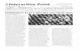 ^Interaction Point February 1993, Vol. 4, No. 2 Events and ... - SLAC€¦ · everything worked smashingly (no pun intended), and not one target cell blew up in the electron beam