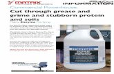 Commercial Powerhouse - Jon-Don · 2013-04-26 · Dilution and Usage Instructions Dilution: • Pump-up sprayer: 2 scoops per gallon of hot water • Hydro-Force sprayer: 6 scoops