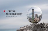 ENAEX S.A. 2019 ANNUAL REPORT · In Colombia, through its subsidiary Enaex Colombia S.A.S., it has a high-tech packaged emulsions plant in operation since 2010. In Argentina, the
