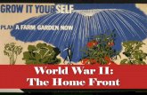 World War II Home Front - AMERICAN HISTORY Ifhsapus.weebly.com/uploads/2/1/0/5/21059932/world_war_ii_web.pdf · Office of War Information •Established in 1942 •Coordinated release
