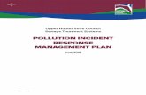 POLLUTION INCIDENT RESPONSE MANAGEMENT PLAN · Pollution Incident Response Managament Plan – Sewage treatment Systems . Page 14 of 22. Bill Rose Sports Complex Upper Hunter Shire