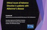 Ethical issues of Advance Directive in patients withbioethics.med.cuhk.edu.hk/assets/files/userupload/2_1430_3_James… · A short form also available – refuse CPR if terminally