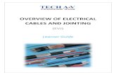 OVERVIEW OF ELECTRICAL CABLES AND JOINTING · subject of cable jointing and terminal end preparationThis programme theref. ore should proceed other Tech AV programmes, namely the