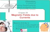 Chapter 29 Magnetic Fields due to Currentsboron.physics.metu.edu.tr/ozdogan/PhysicsII/Ch29... · Chapter 29 Magnetic Fields due to Currents Observation: a current of moving charged