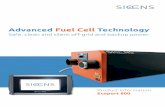 TYPE Advanced Fuel Cell Technology · Advanced Fuel Cell Technology Safe, clean and silent oﬀ -grid and backup power Product Information Ecoport 800 TECHNICAL DATA Ecoport 800 In