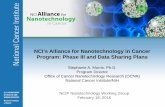 NCI’s Alliance for Nanotechnology in Cancer Program: Phase ...€¦ · – characterization of . in vitro . detection and diagnostic devices • Clinical translation is not an objective
