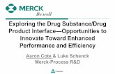 Exploring the Drug Substance/Drug Product Interface ... · 03/02/2017  · cPAD (co-Precipitated Amorphous Dispersions): Improved COG and supply chain flexiblity vs. spray drying