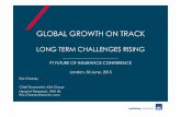 GLOBAL GROWTH ON TRACK - FT Live · Tech revolution (AI) : it’s like China, always bigger than thought 12 Eric Chaney, Chief Economist AXA Group, Head of Research, AXA IM • Silicon