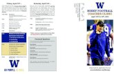 2012 Coaches Clinic Brochure Adjusted...Husky Football Coaches Clinic Graves Annex, Box 354080 Seattle, WA 98195 16-9201 Friday, April 13th… After kicking off the clinic with two