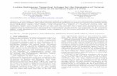 Lattice Boltzmann Numerical Scheme for the Simulation of ...wseas.us/e-library/transactions/mathematics/2010/89-655.pdf · between the mesoscopic world and the macroscopic phenomena.