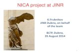 NICA project at JINRtheor.jinr.ru/~diastp/summer14/lectures/Trubnikov_NICA.pdf · 1a) Heavy ion colliding beams 197Au79+ x 197Au79+ at √sNN = 4 11 ÷GeV (1 ÷4.5 GeV/u ion kinetic