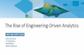 The Rise of Engineering-Driven Analytics€¦ · Video Business Data Using now Planned Source: Gartner Big Data Industry Insights, March 2016 Engineering Data. The Rise of Engineering-Driven