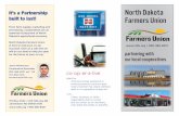 It’s a Partnership North Dakota built to last! Farmers Unionndfu.org/wp-content/uploads/2017/02/Partnering... · selling refreshments, candy and other items. They elect a board