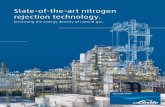 State-of-the-art nitrogen rejection technology. · low-temperature rectiﬁ cation (distillation) process, which utilizes the diﬀ erent volatilities of methane (atmospheric boiling