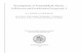 Investigations of Formaldehyde Oxime , its Polymers and ...gymarkiv.sdu.dk/MFM/kdvs/mfm 40-49/mfm-40-1.pdf · Matematisk-fysiske Meddelelser 40: 1 Kommissionær : Munksgaard 1978.