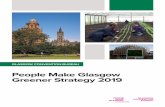 People Make Glasgow Greener Strategy 2019walking and public transport to all delegates coming to Glasgow through social media, the conference websites and the GCB website. All conferences
