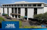 THE LA JOLLA FINANCIAL BUILDING 1200 · 2018-09-12 · THE LA JOLLA FINANCIAL BUILDING 1200 PROSPECT STREET LA JOLLA, CA 92037 DAVID KUCHINSKY Associate Vice President Lic. No. 01314705