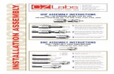 143 Route 59 INSTRUCTIONS · bnc assembly instructions #381 • male solder type (3 piece construction) for cable types rg-58/u, 59/u, 62/u, 223/u, belden 9268 1 2 3 4 drop cable