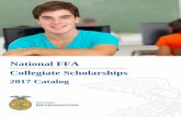 National FFA Collegiate Scholarships FFA Organization...Ford is one of the largest corporate sponsors of scholarships in the National FFA scholarship program. Since 1997, Ford and