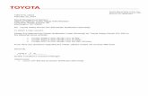 Toyota Motor Sales, U.S.A., Inc. 19001 South Western ... · 2/25/2014  · model year IS 350, certain 2010 to 2011 model year IS 350C and certain 2007 to 2011 model year GS 350 vehicles.