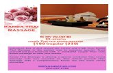 KANDA THAI MASSAGEstorage.googleapis.com/wzukusers/user-16201083/... · Valentines Day is just around the corner and a gift from Kanda Thai Massage is the perfect way to someone special.