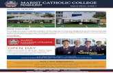 MARIST CATHOLIC COLLEGE€¦ · one school • one family • one community Agnoscere Et Diligere - To Know and To Love 5 WORLD YOUTH DAY In the last two weeks of the school holidays,