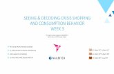 SEEING & DECODING CRISIS SHOPPING AND CONSUMPTION … · The new normal is (almost) here –and it’s going to be the recession Shopper Shoppers are taking a sharp turn away from