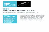 301 “WISH” BRACELET€¦ · 10 SUBSCRIPTIONS TO YOUR CHOICE OF HEARST PUBLICATIONS DONATED BY HEARST MAGAZINE Value: $160.00 Minimum Bid: $75.00 Minimum Bid Increments: $25.00