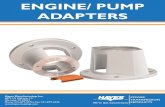 ENGINE/ PUMP ADAPTERS - Hayes Manufacturing, Inc. Pump Adapters.pdf · 2019-03-02 · ENGINE/ PUMP ADAPTERS POWER TRANSMISSION We’ve Got Connections PRODUCTS Hayes Manufacturing,