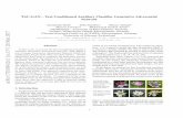 arXiv:1703.06412v2 [cs.CV] 26 Mar 2017 · marcus.liwicki@unifr.ch, afzal@iupr.com Abstract In this work, we present the Text Conditioned Auxiliary Classiﬁer Generative Adversarial