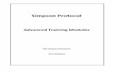 Advanced Training Modules - Simpson Protocol€¦ · Surrogate Session with a Surrogate who has not had an SP Session .....17 Establishing the connection of yourself as surrogate
