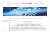 The Future of Crime Labs and Forensic Sciencewp.unil.ch/forensicdecision/files/2019/09/Agenda_V2.pdf · Why Judges Admit Bad Forensic Science – And What Can Be Done About It Bad