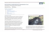 BLOCKING SUBSURFACE DRAINAGE TILE...Blocking Subsurface Drainage Tile Page 4 MN Wetland Restoration Guide Technical Guidance Document basic understanding of lateral effect of subsurface