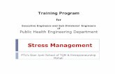 Executive Engineers and Sub Divisional Engineers of Public Health ...€¦ · Consultancy & Training Division, PTU's GJ School of TQM & Entrepreneurship 12. The Art of Resiliency